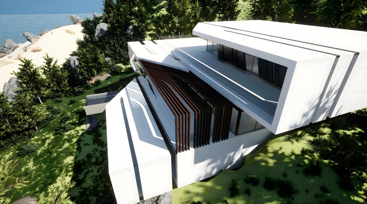 Oceanfront Residence, Residential Architecture